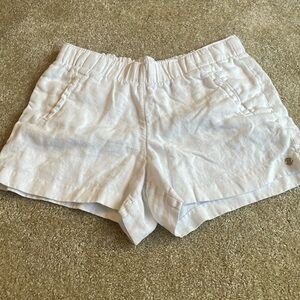 NWOT- Lilly Pulitzer White Linen Shirts, Size Medium